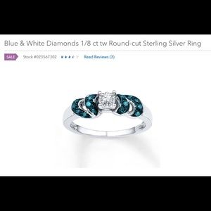 Kay Jewelers 1/8 Ct Diamond Ring (+Blue)